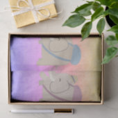 Elefantenfreunde Seidenpapier (Geschenk)