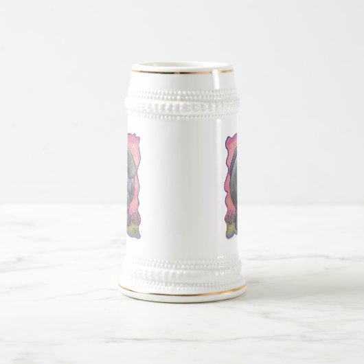 Elefantengeschenke und Zubehör Bierglas (Mittel)