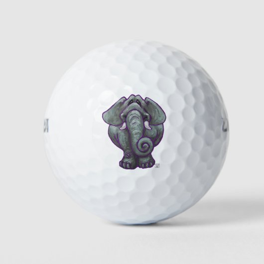 Elefantengeschenke und Zubehör Golfball (Vorderseite)