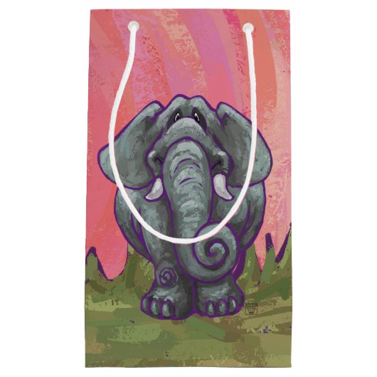 Elefantengeschenke und Zubehör Kleine Geschenktüte (Vorderseite)