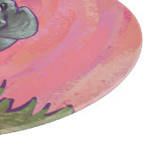 Elefantengeschenke und Zubehör Schneidebrett (Ecke)