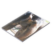 Elefantengesicht Notizblock (Linke Seite)