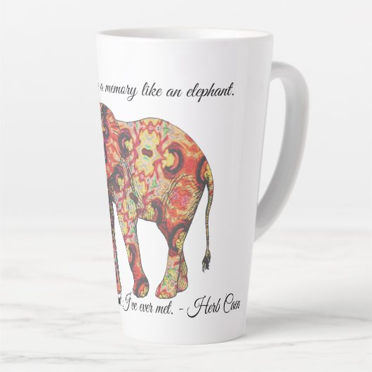 Elefantengroße Tasse (Rechte Ecke)