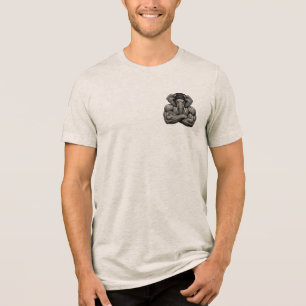 Elefantengymnastik Tri-Blend Shirt
