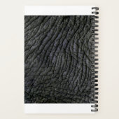 Elefantenhaut Abstrakt Notizblock (Rückseite)