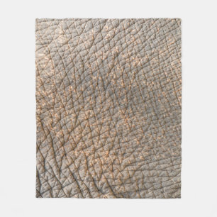 Elefantenhaut: Abstrakter Hintergrund Fleecedecke