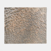 Elefantenhaut: Abstrakter Hintergrund Fleecedecke (Vorderseite (Horizontal))