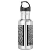 Elefantenhaut Edelstahlflasche (Rückseite)