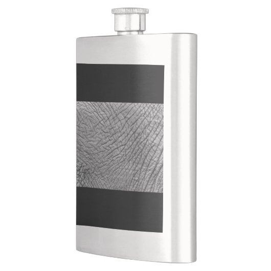 Elefantenhaut Flachmann (Links)