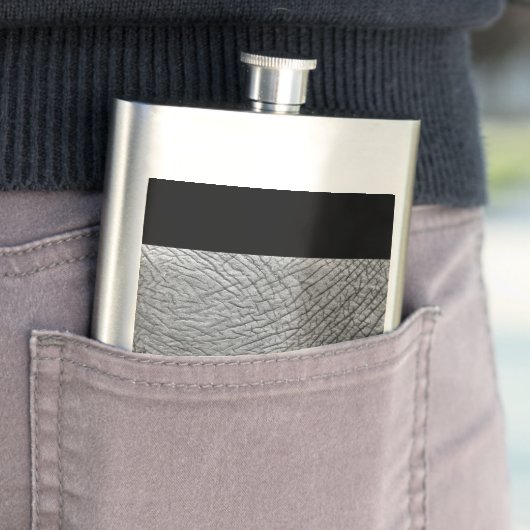 Elefantenhaut Flachmann (Beispiel)