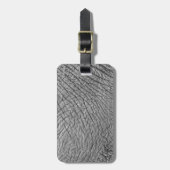 Elefantenhaut Gepäckanhänger (Vorderseite vertikal)