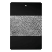 Elefantenhaut Mini Klemmbrett (Rückseite)