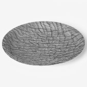 Elefantenhaut Pappteller (Schrägansicht)