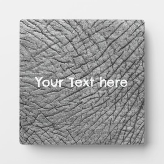 Elefantenhaut personalisiert fotoplatte (Vorderseite)