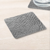 Elefantenhaut Rechteckiger Pappuntersetzer (angewinkelt)