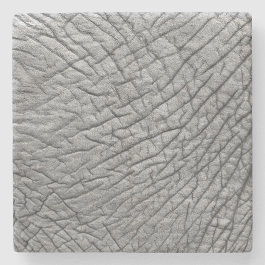 Elefantenhaut Steinuntersetzer (Vorderseite)