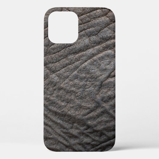 Elefantenhauttextur Case-Mate iPhone Hülle (Rückseite)