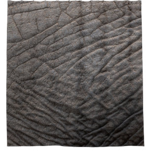 Elefantenhauttextur Duschvorhang