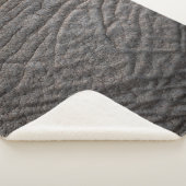 Elefantenhauttextur Sherpadecke (3/4)