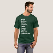 "Elefantenhelden des brasilianischen T - Shirt" T-Shirt (Vorne ganz)