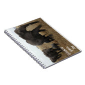 Elefantenherde Notizblock (Rechte Seite)