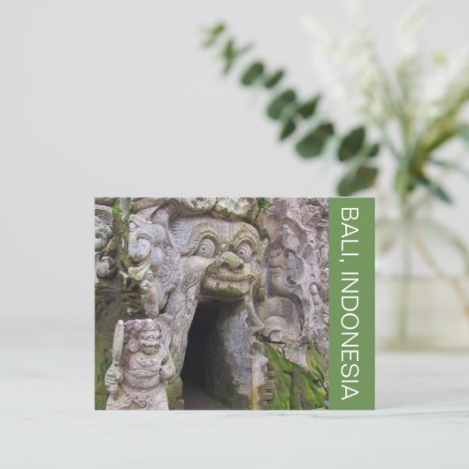 Elefantenhöhle Postkarte (Stehend Vorderseite)