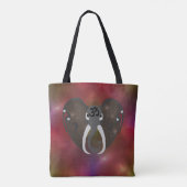 Elefantenhören auf den Kosmos Tasche (Rückseite)