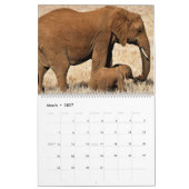 Elefantenkalender Kalender (Mär 2027)