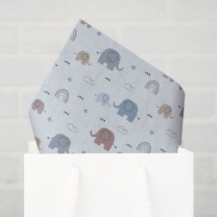 Elefantenkinderzimmer-Muster-Tissue-Papier Seidenpapier