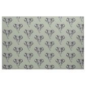 Elefantenköpfe-Muster Stoff (Fat Quarter (45,7 x 55,9 cm))