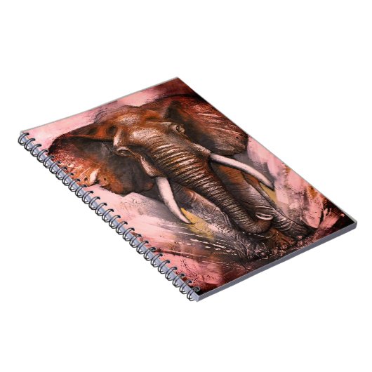 Elefantenladung Notizblock (Rechte Seite)