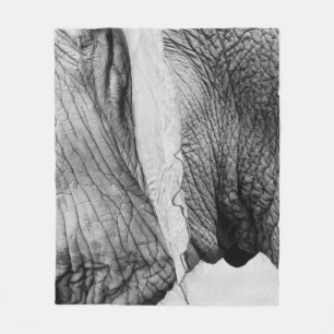 Elefantenleder Fleecedecke