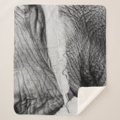 Elefantenleder Sherpadecke (Vorderseite)