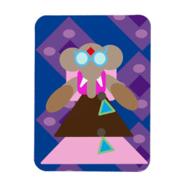 Elefantenmagnet für Königin, flexibles Foto Magnet