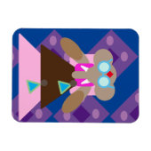 Elefantenmagnet für Königin, flexibles Foto Magnet (Horizontal)