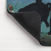 Elefantenmalerei Mousepad (Ecke)