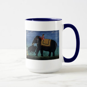 Elefantenmalerei Tasse