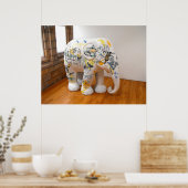 Elefantenmodell Poster (Küche)