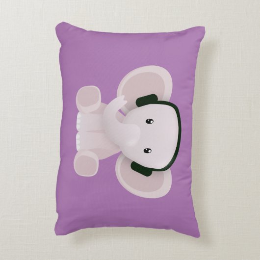 Elefantenmusik Dekokissen (Rückseite(Vertikal))