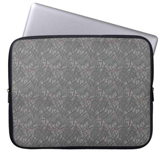 Elefantenmuster Laptopschutzhülle (Vorderseite)