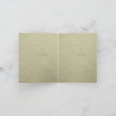 Elefantennotiz - Leere und anpassbare Karte (Innenseite)