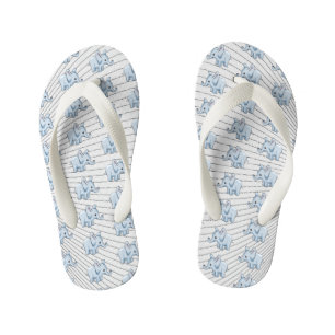 Elefantenpaar von Flip Flops Kinderbadesandalen