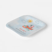 Elefantenpapier Pappteller (Gewinkelt)