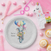 Elefantenpapierplatte für Wasserfarbenzyklen Pappteller (Party)