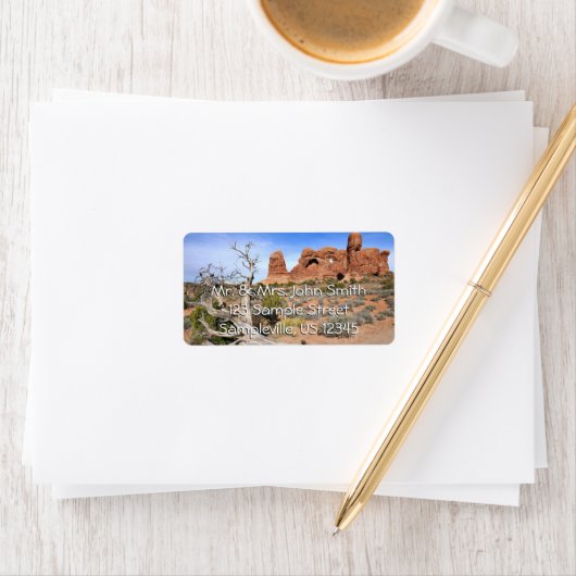 Elefantenparade Adressaufkleber (Insitu)