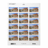 Elefantenparade Adressaufkleber (Vorne)