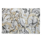 Elefantenpillowcase Kissenbezug (Rückseite)
