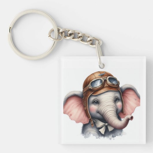 Elefantenpilot Schlüsselanhänger (Vorderseite)
