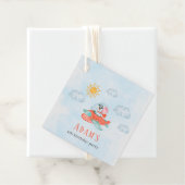 Elefantenpilote Geburtstagsfeier Geschenkanhänger (Beispiel)