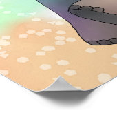 Elefantenposter Poster (Ecke)